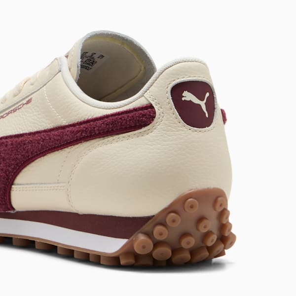 PUMA x PORSCHE LEGACY Easy Rider League Sneakers Unisex, Alpine Snow-Ruby Shimmer, extralarge