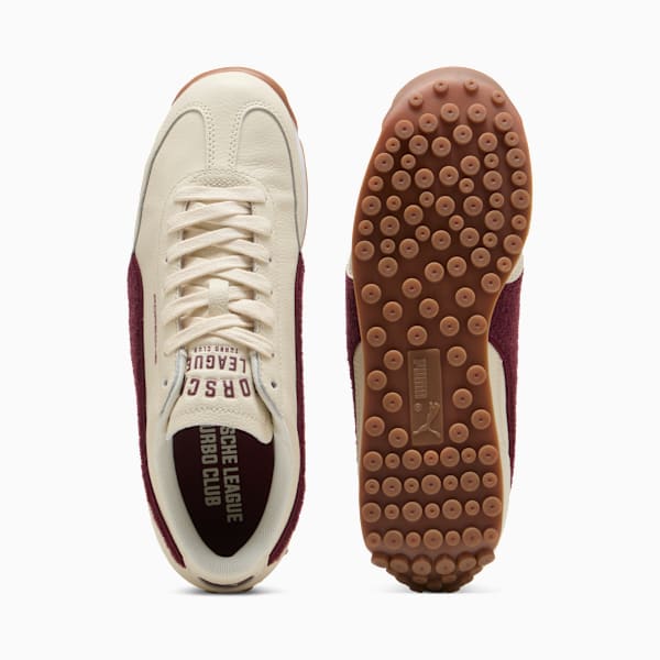 PUMA x PORSCHE LEGACY Easy Rider League Sneakers Unisex, Alpine Snow-Ruby Shimmer, extralarge