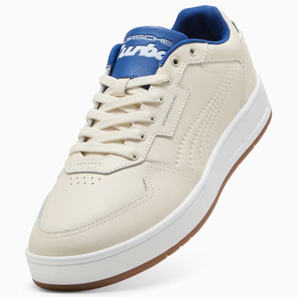 Porsche Legacy Court Classic Lux Sneakers Unisex, Alpine Snow-Clyde Royal, extralarge