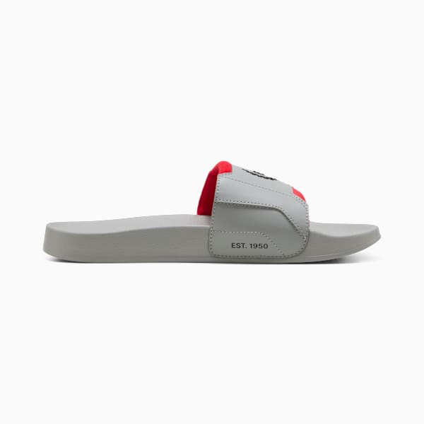 F1® Leadcat 2.0 Slides Unisex, Gray Echo-Pop Red, extralarge