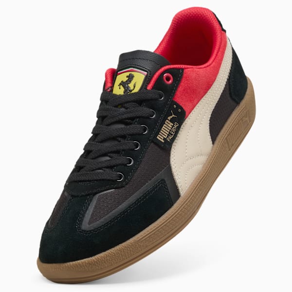 Ferrari Palermo Sneakers Unisex, PUMA Black-Alpine Snow, extralarge