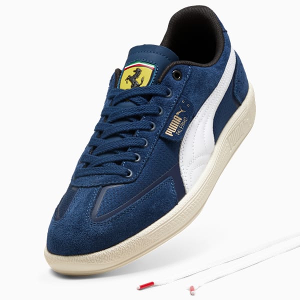 Ferrari Palermo Sneakers Unisex, Persian Blue-PUMA White, extralarge