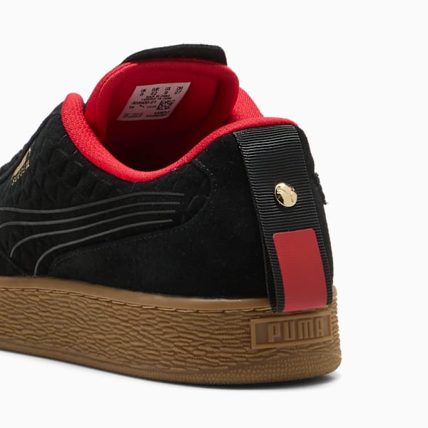 Ferrari Suede XL MTSP Unisex, PUMA Black-Rosso Corsa, extralarge