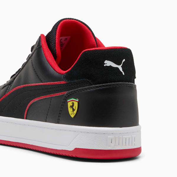Scuderia Ferrari Caven 2.0 Sneakers Unisex, PUMA Black-Rosso Corsa, extralarge