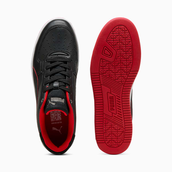 Scuderia Ferrari Caven 2.0 Sneakers Unisex, PUMA Black-Rosso Corsa, extralarge