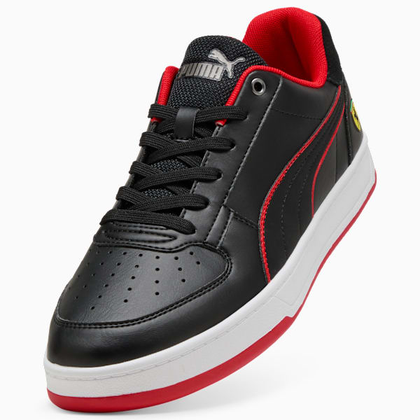 Scuderia Ferrari Caven 2.0 Sneakers Unisex, PUMA Black-Rosso Corsa, extralarge