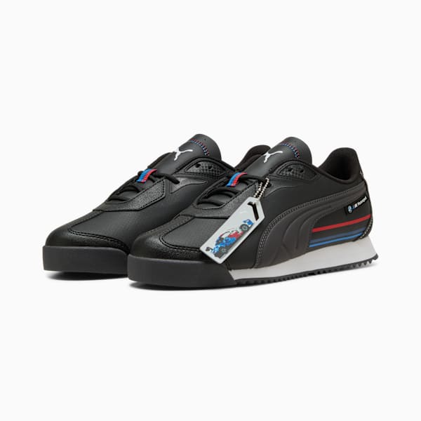 BMW M Motorsport Roma Stradale Sneakers, PUMA Black-Pop Red, extralarge