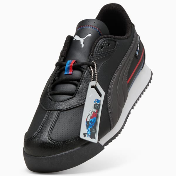 BMW M Motorsport Roma Stradale Sneakers, PUMA Black-Pop Red, extralarge