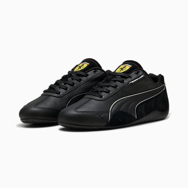 Scuderia Ferrari HP Speedcat Sneakers Unisex, PUMA Black-Rosso Corsa, extralarge