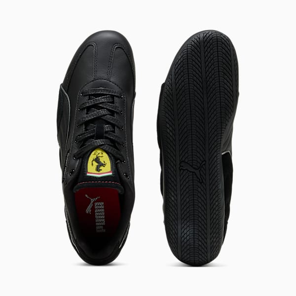 Scuderia Ferrari HP Speedcat Sneakers Unisex, PUMA Black-Rosso Corsa, extralarge