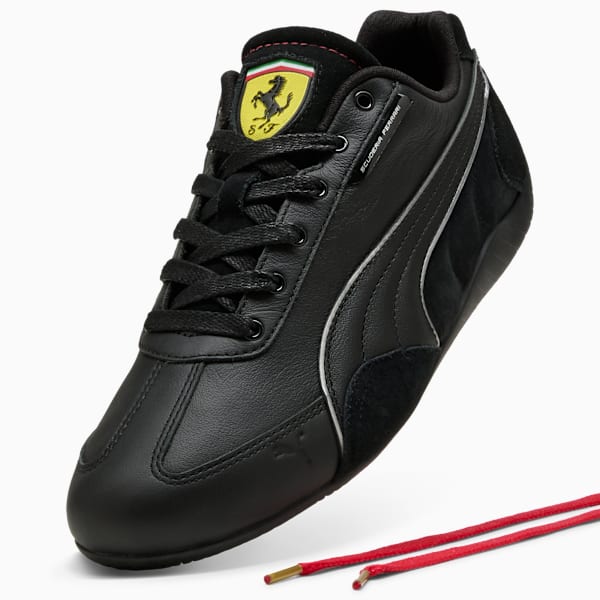Scuderia Ferrari HP Speedcat Sneakers Unisex, PUMA Black-Rosso Corsa, extralarge-GBR