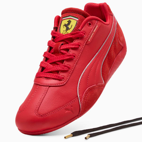 Scuderia Ferrari HP Speedcat Sneakers Unisex, Rosso Corsa-PUMA Black, extralarge