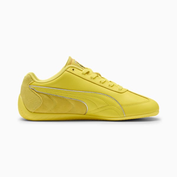 Scuderia Ferrari HP Speedcat Sneakers Unisex, Speed Yellow-Rosso Corsa, extralarge