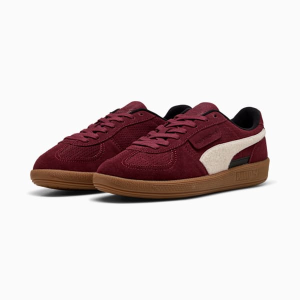 Porsche Legacy Palermo League Sneakers Unisex, Ruby Shimmer-Alpine Snow, extralarge