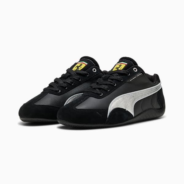 Scuderia Ferrari HP Speedcat Sneakers Women, PUMA Black-Puma Silver, extralarge