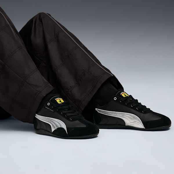Scuderia Ferrari HP Speedcat Sneakers Women, PUMA Black-Puma Silver, extralarge