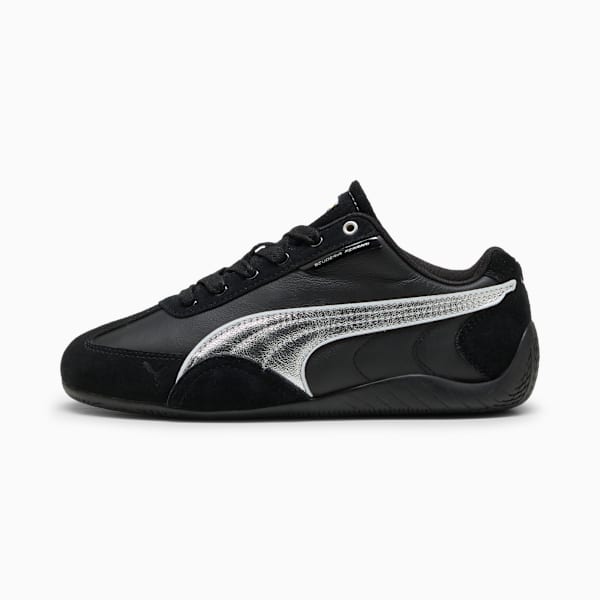 Scuderia Ferrari HP Speedcat Sneakers Women, PUMA Black-Puma Silver, extralarge