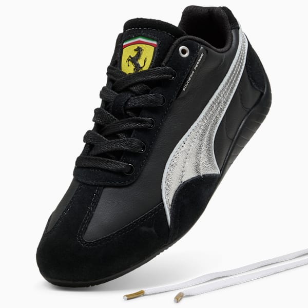 Scuderia Ferrari HP Speedcat Sneakers Women, PUMA Black-Puma Silver, extralarge