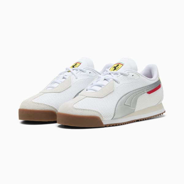 SF Roma S Unisex, PUMA White-Puma Aged Silver, extralarge