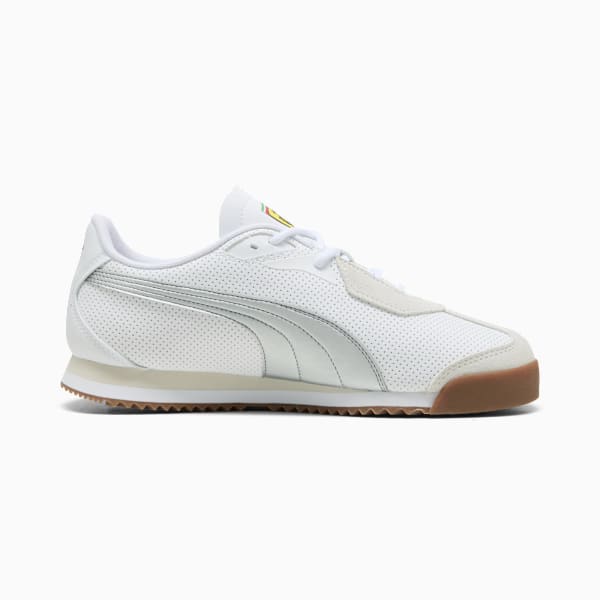 SF Roma S Unisex, PUMA White-Puma Aged Silver, extralarge