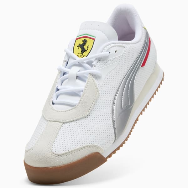 SF Roma S Unisex, PUMA White-Puma Aged Silver, extralarge