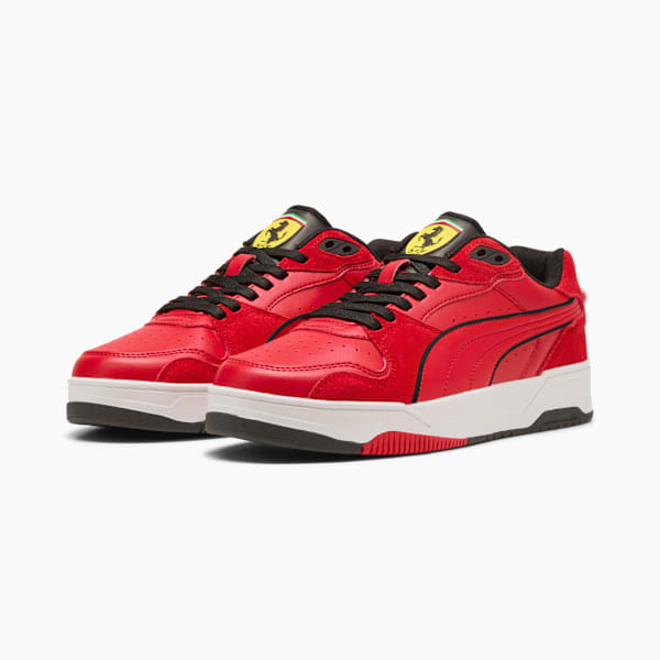 Scuderia Ferrari Rebound Break Men's Sneakers, Rosso Corsa-PUMA Black, extralarge