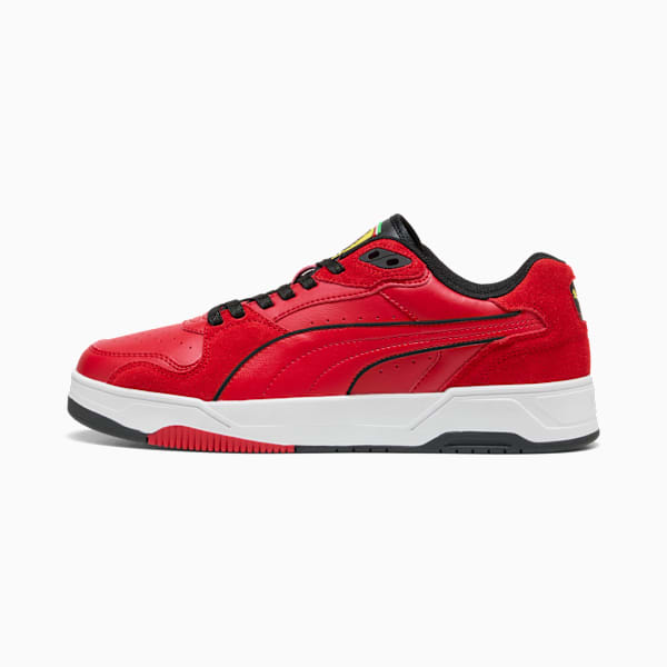 Scuderia Ferrari Rebound Break Men's Sneakers, Rosso Corsa-PUMA Black, extralarge