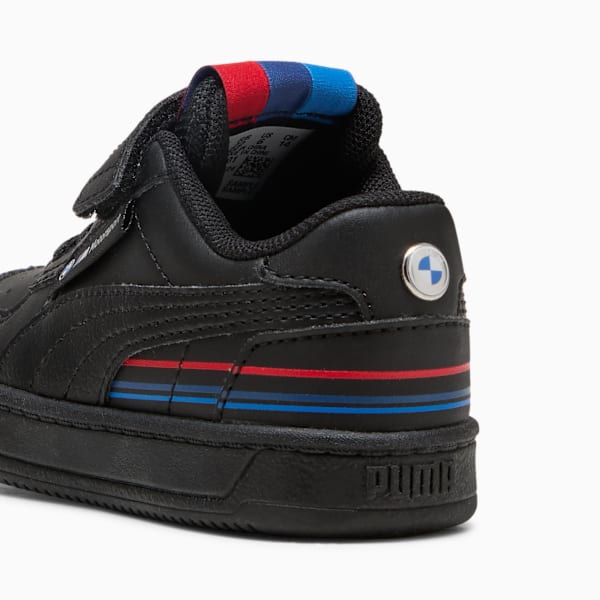 Tenis infantil BMW M Motorsport Caven 2.0, PUMA Black-Pro Blue, extralarge