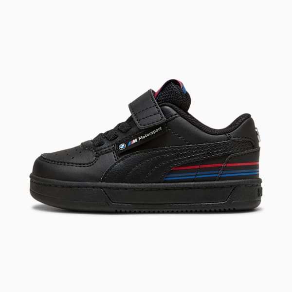 Tenis infantil BMW M Motorsport Caven 2.0, PUMA Black-Pro Blue, extralarge