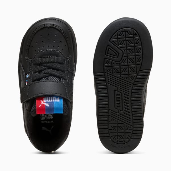 Tenis infantil BMW M Motorsport Caven 2.0, PUMA Black-Pro Blue, extralarge