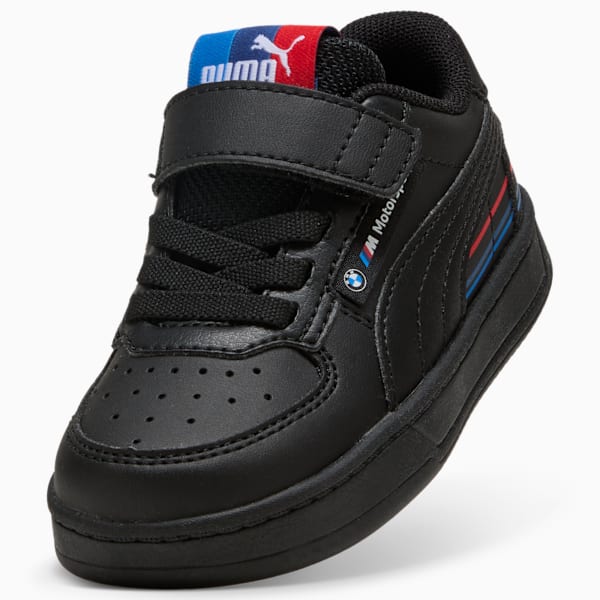 Tenis infantil BMW M Motorsport Caven 2.0, PUMA Black-Pro Blue, extralarge