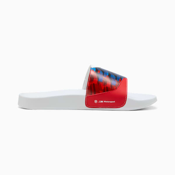 BMW M Motorsport Leadcat 2.0 Graphic Slides Unisex, PUMA White-Cool Cobalt, extralarge