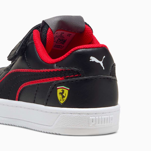 Scuderia Ferrari Caven 2.0 Sneakers Toddler, PUMA Black-Rosso Corsa, extralarge