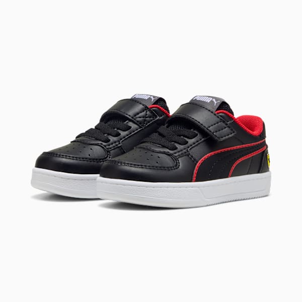 Scuderia Ferrari Caven 2.0 Sneakers Toddler, PUMA Black-Rosso Corsa, extralarge