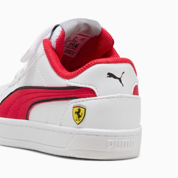 Scuderia Ferrari Caven 2.0 Sneakers Toddler, PUMA White-Rosso Corsa, extralarge