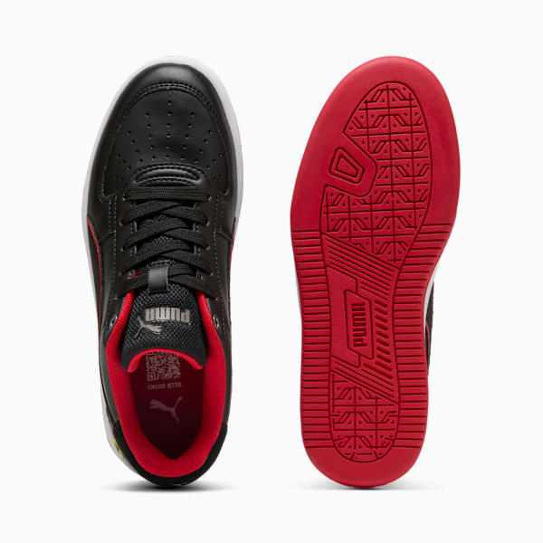 Scuderia Ferrari Caven 2.0 Sneakers Youth, PUMA Black-Rosso Corsa, extralarge