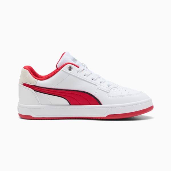 Tenis juvenil Scuderia Ferrari Caven 2.0, PUMA White-Rosso Corsa, extralarge