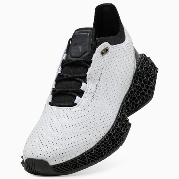 Porsche Design 3D Matrix III Men's Sneakers, PUMA White-PUMA Black, extralarge