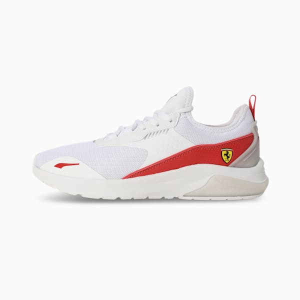 Motorsport Ferrari Electron E Pro Sneakers, PUMA White-Rosso Corsa-PUMA White, extralarge-IND