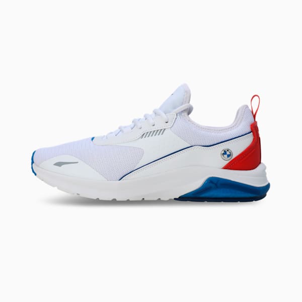 BMW M Motorsport Electron E Pro Sneakers, PUMA White-Pop Red, extralarge-IND