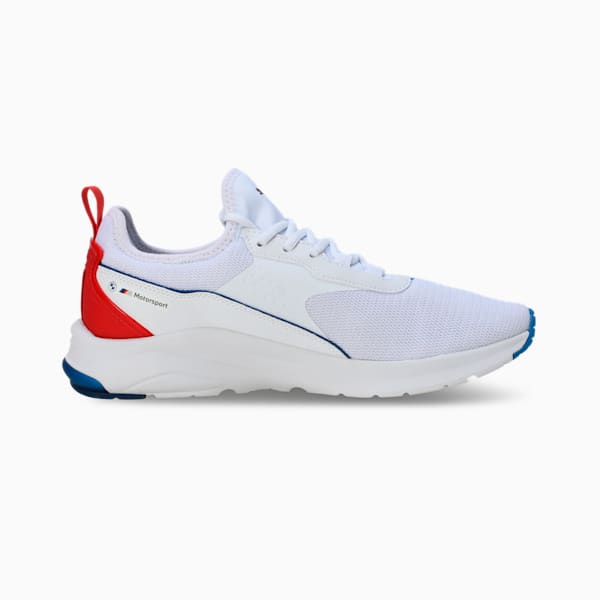 BMW M Motorsport Electron E Pro Sneakers, PUMA White-Pop Red, extralarge-IND