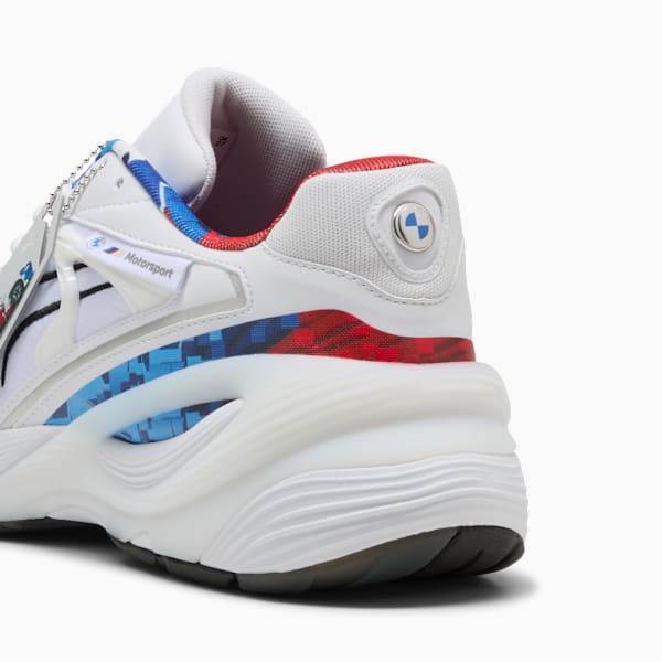 BMW M Motorsport M4 Hero Inverse Sneakers Unisex, PUMA White-PUMA Black, extralarge