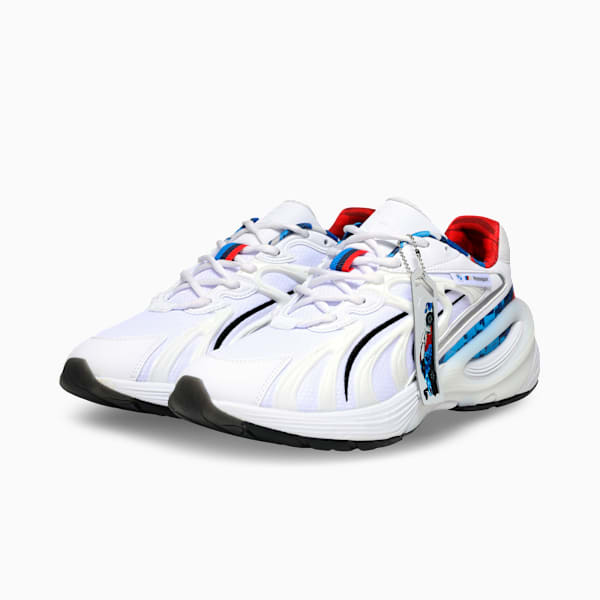 BMW MMS Inverse M4 Hero Men's Lightweight Shoes, PUMA White-PUMA Black, extralarge-IND