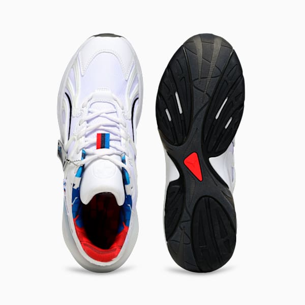 BMW MMS Inverse M4 Hero Men's Lightweight Shoes, PUMA White-PUMA Black, extralarge-IND