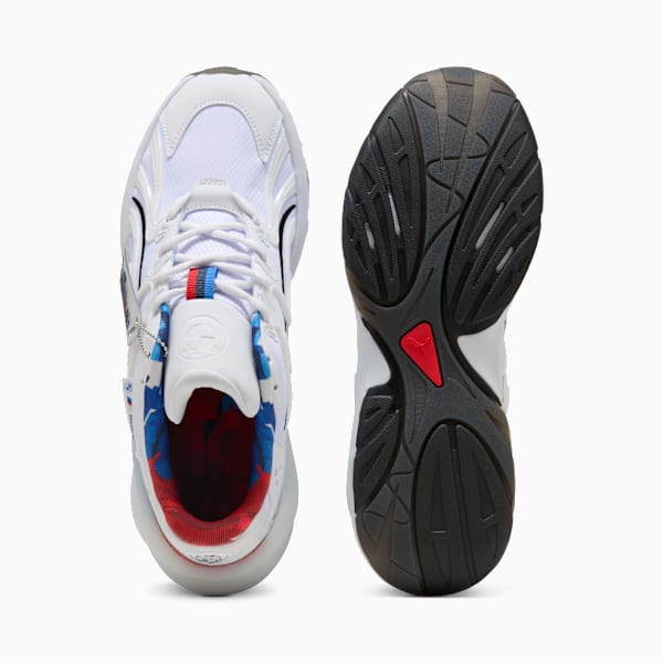 BMW M Motorsport M4 Hero Inverse Sneakers Unisex, PUMA White-PUMA Black, extralarge