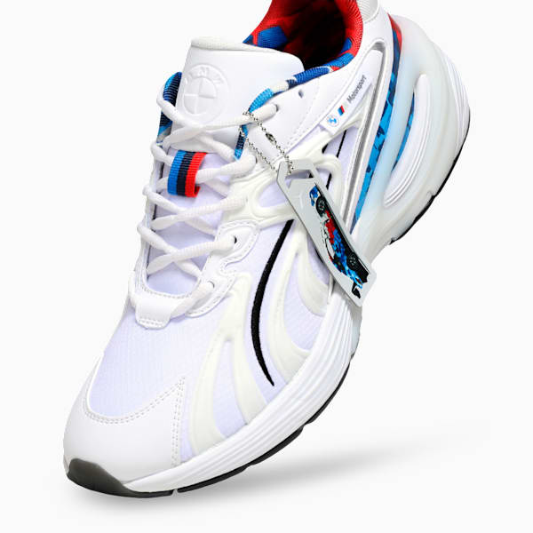 BMW MMS Inverse M4 Hero Men's Lightweight Sneakers, PUMA White-PUMA Black, extralarge-IND