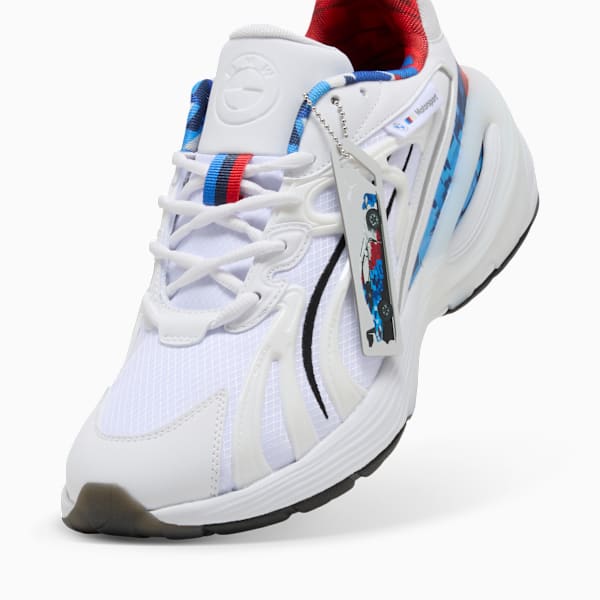 BMW M Motorsport M4 Hero Inverse Sneakers Unisex, PUMA White-PUMA Black, extralarge