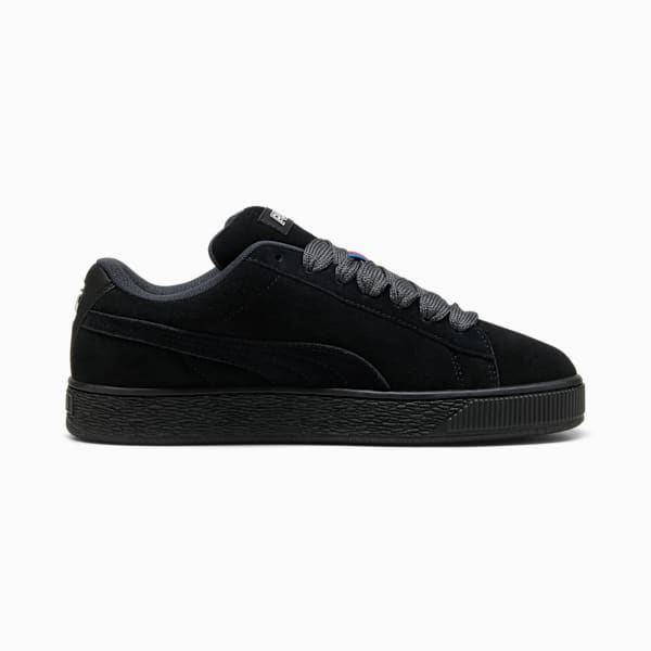 BMW M Motorsport Suede XL Sticker Sneakers, PUMA Black, extralarge