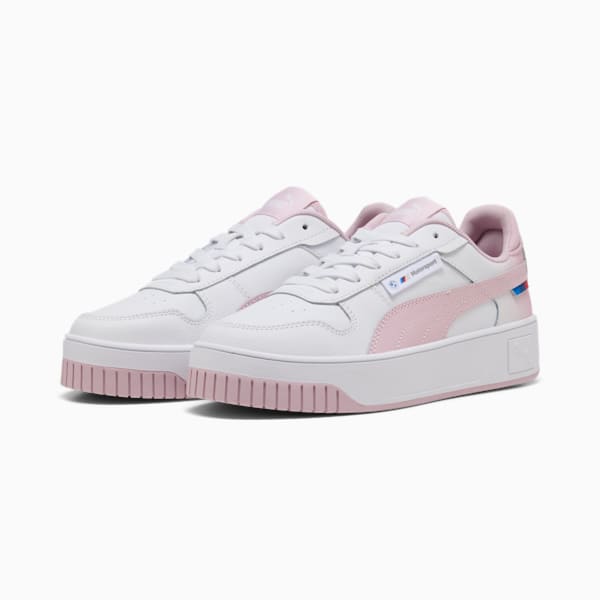 Tenis para mujer Carina Street BMW M Motorsport, PUMA White-Rose Mauve, extralarge