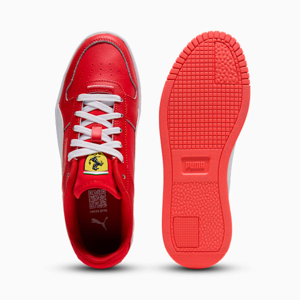 Scuderia Ferrari Carina Street Women's Sneakers, Rosso Corsa-PUMA White, extralarge